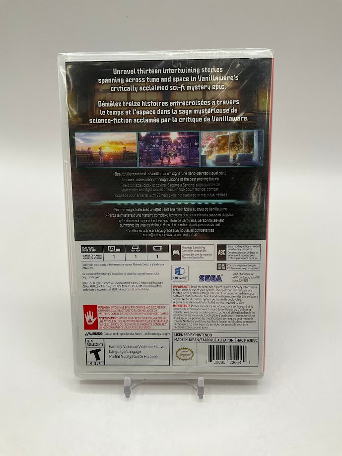 13 Sentinels: Aegis Rim Nintendo Switch Sealed