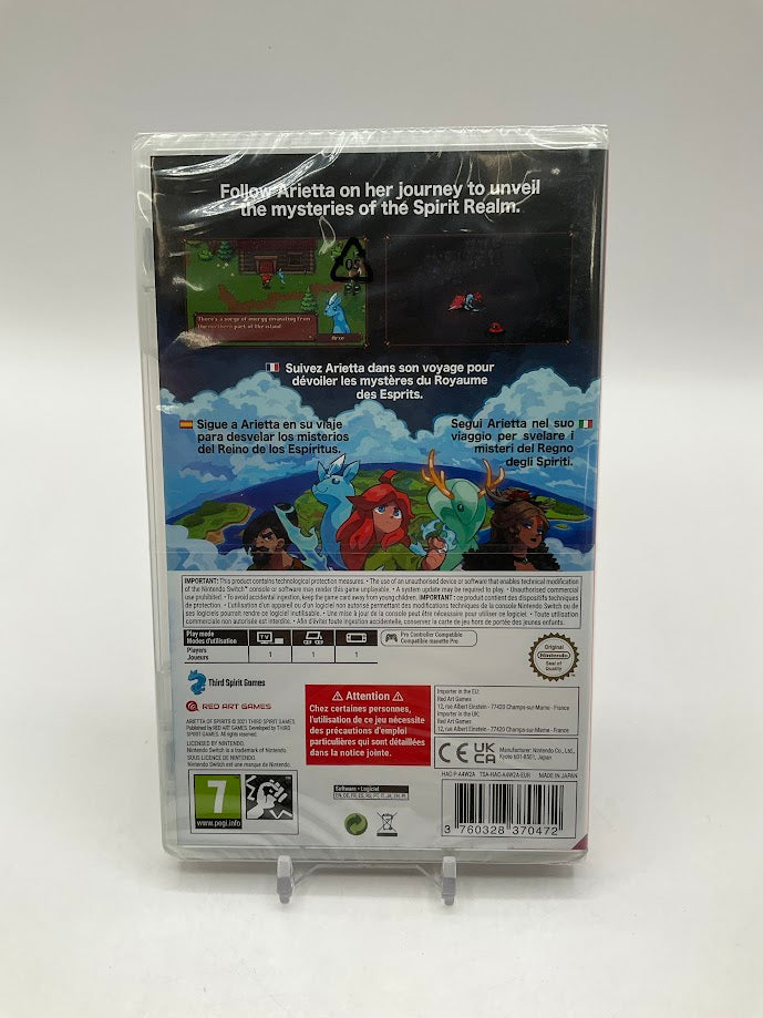 Arietta of Spirits PAL Nintendo Switch Sealed