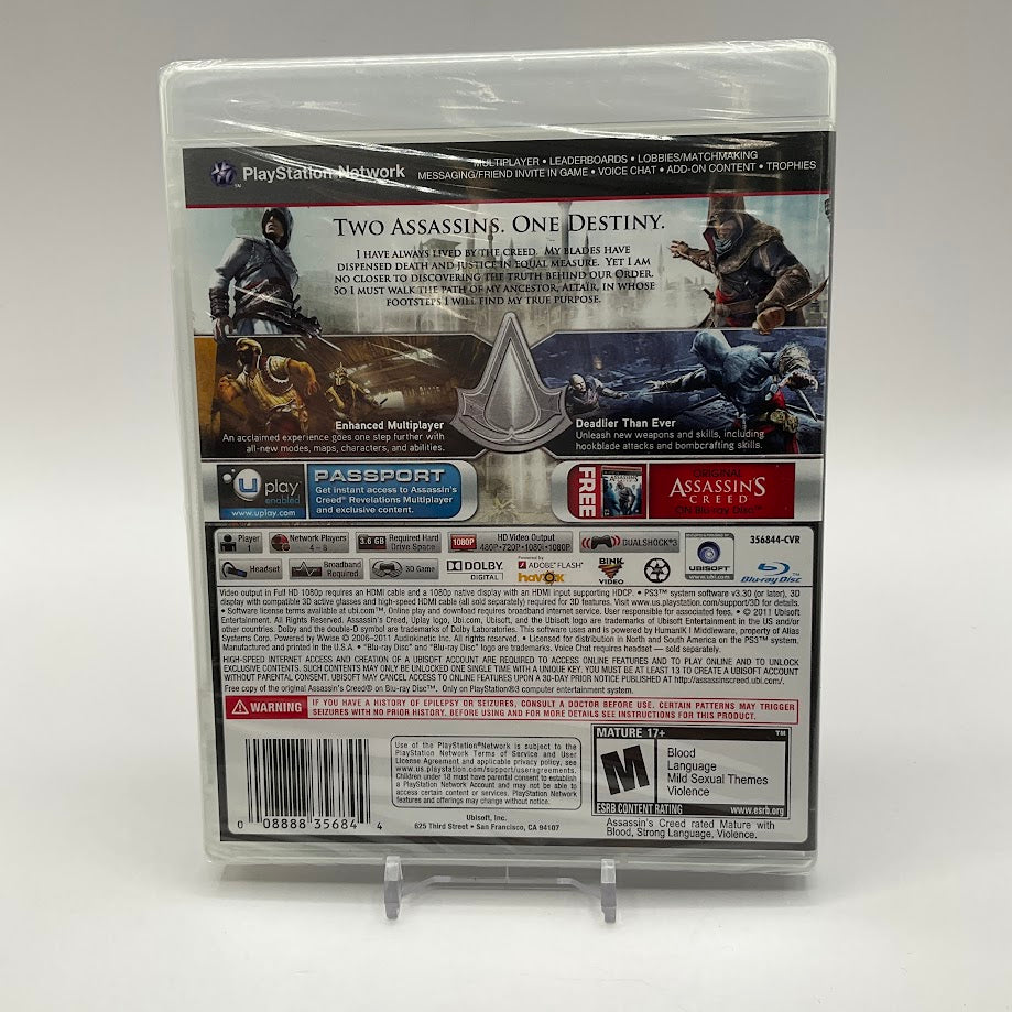 Assassin's Creed: Revelations Playstation 3 Sealed