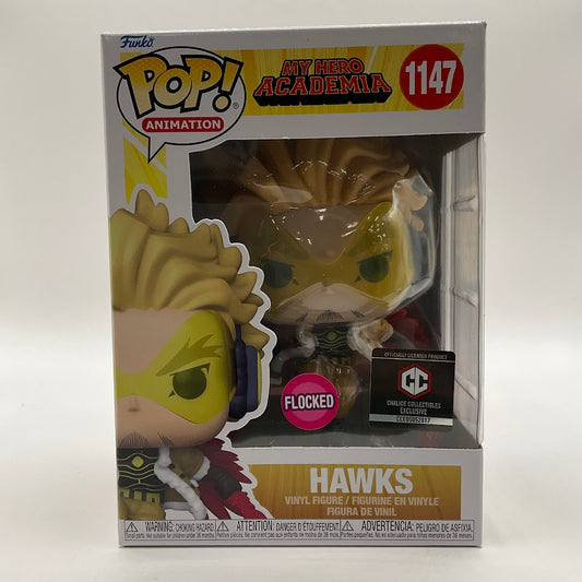 Hawks Funko Pop! My Hero Academia #1147 Flocked Chalice Collectibles