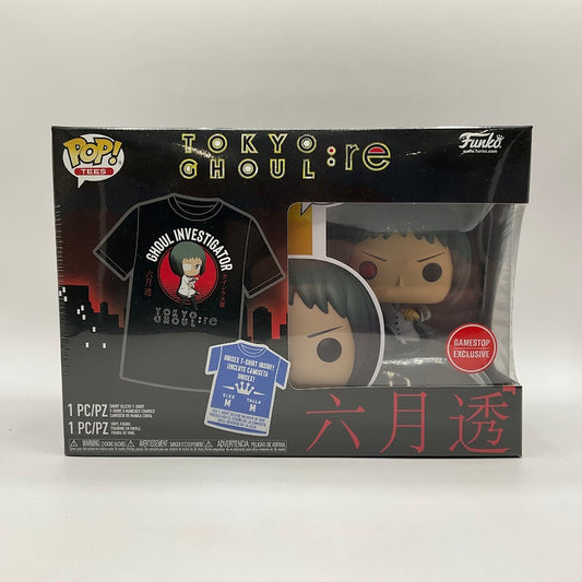 Tooru Mutuski Funko Pop! & Tee Tokyo Ghoul GameStop Exclusive Size M