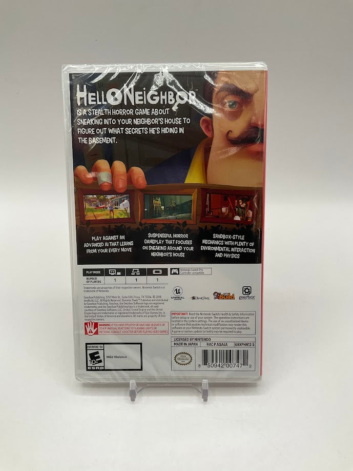 Hello Neighbor Nintendo Switch Sealed