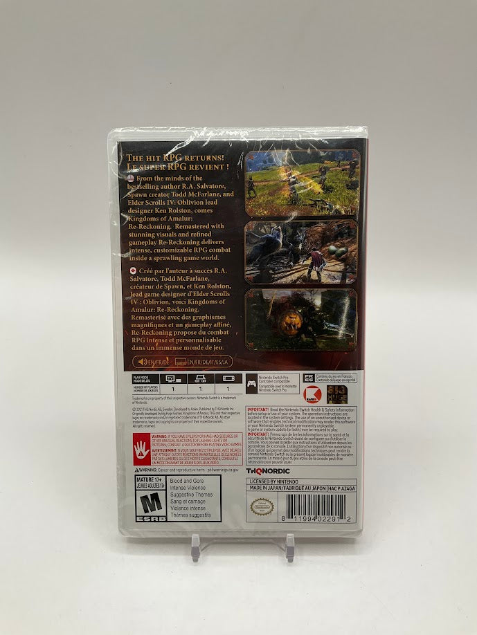 Kingdoms of Amalur: Re-Reckoning Nintendo Switch Sealed