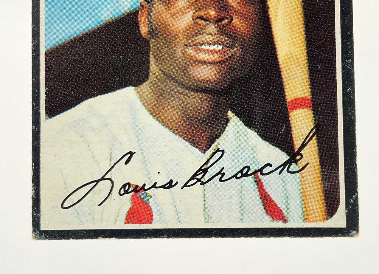 Lou Brock 1971 Topps #625 St. Louis Cardinals GD #2