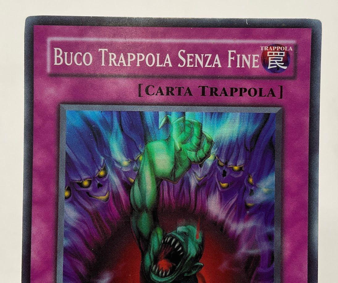 Endless Trap Hole Yu-Gi-Oh! Champions Pack Super Rare Italian CP04-IT003