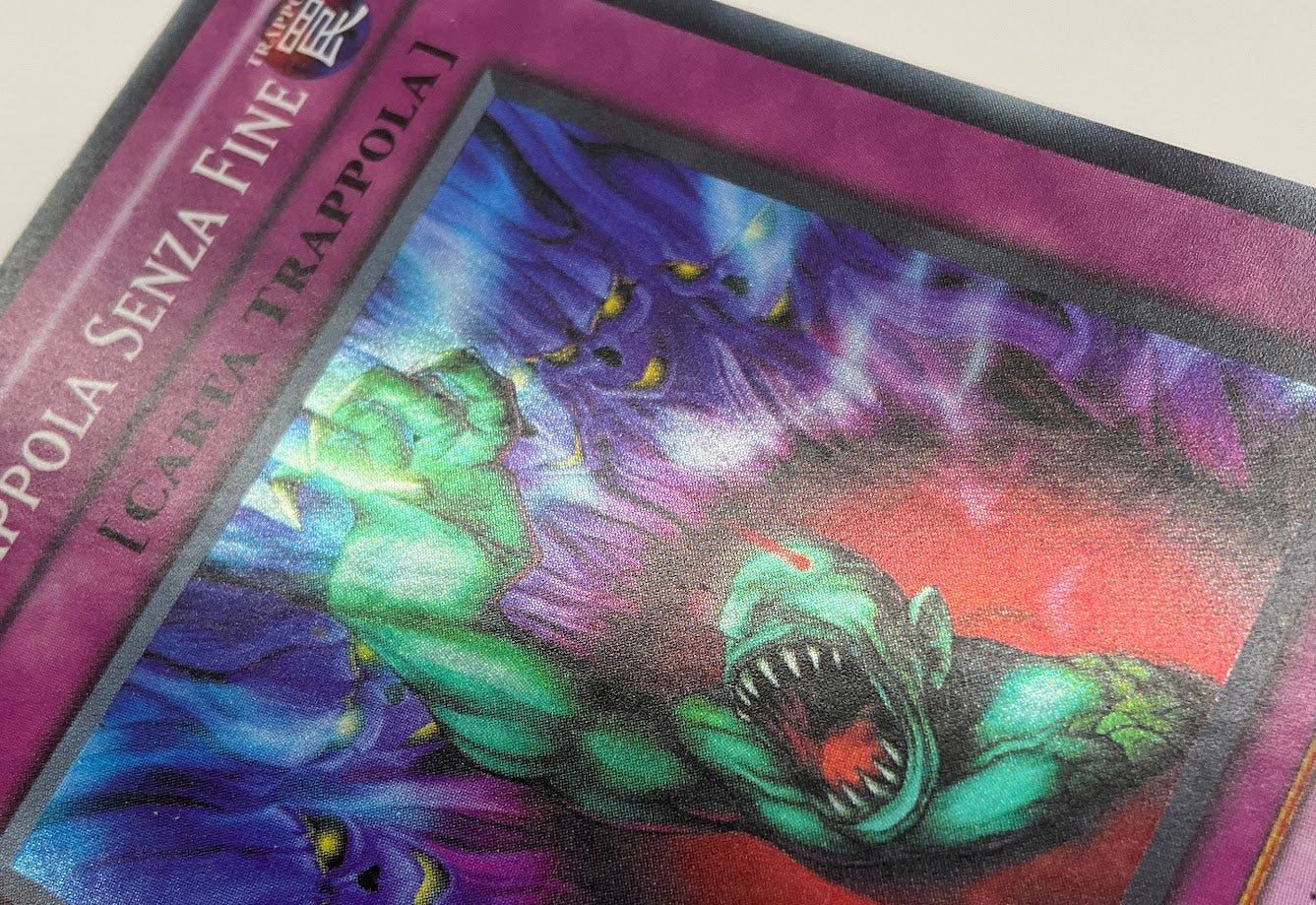 Endless Trap Hole Yu-Gi-Oh! Champions Pack Super Rare Italian CP04-IT003