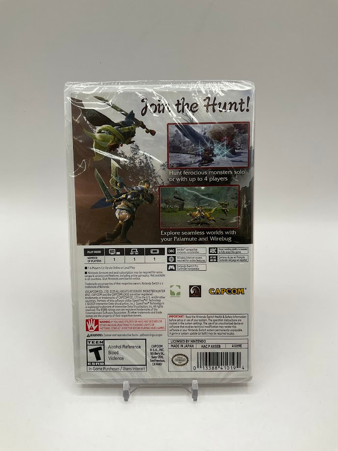 Monster Hunter Rise Nintendo Switch Sealed