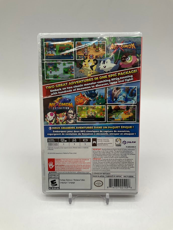 Nexomon & Nexomon: Extinction: Complete Collection Nintendo Switch Sealed