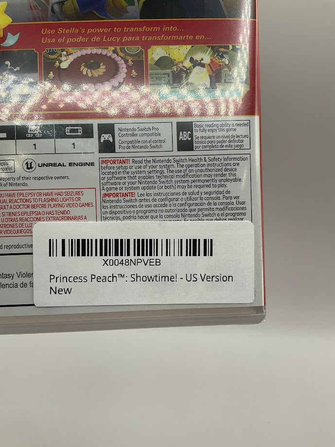 Princess Peach: Showtime Nintendo Switch Sealed #1