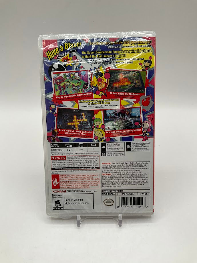 Super Bomberman R Nintendo Switch Sealed