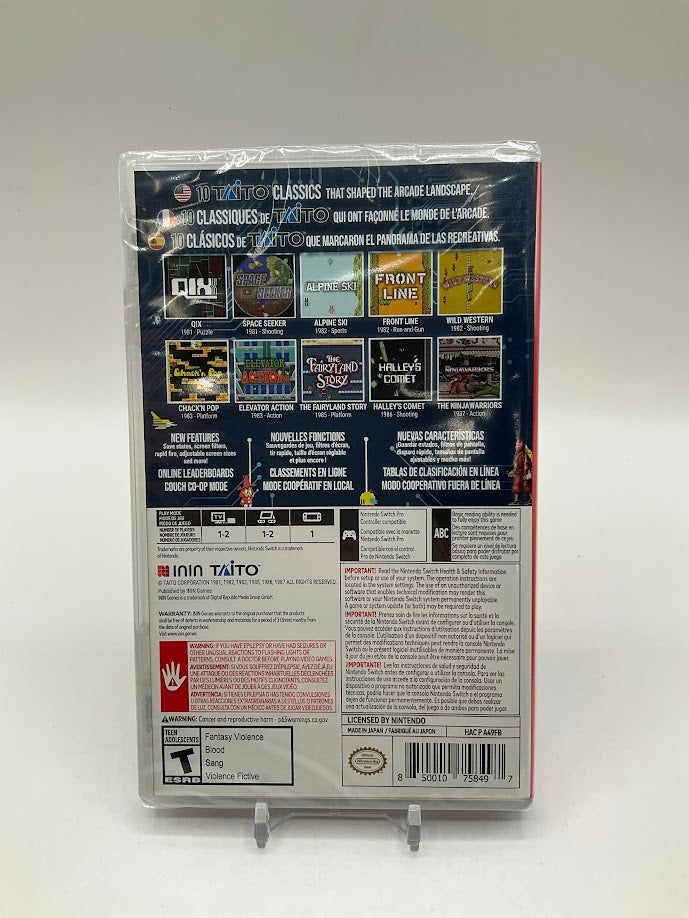 Taito Milestones Nintendo Switch Sealed
