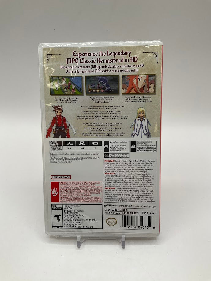 Tales of Symphonia Remastered Nintendo Switch Sealed