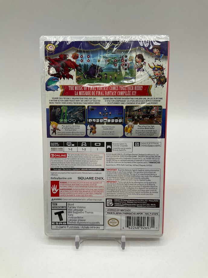 Theatrhythm Final Bar Line Nintendo Switch Sealed #1