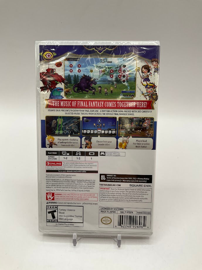 Theatrhythm Final Bar Line Nintendo Switch Sealed #2