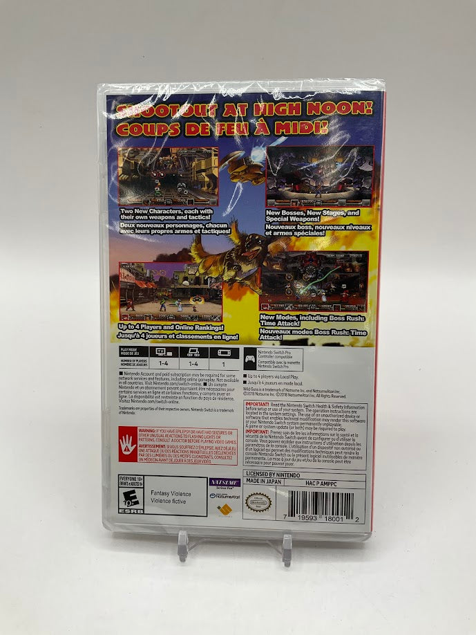 Wild Guns Reloaded Nintendo Switch Sealed