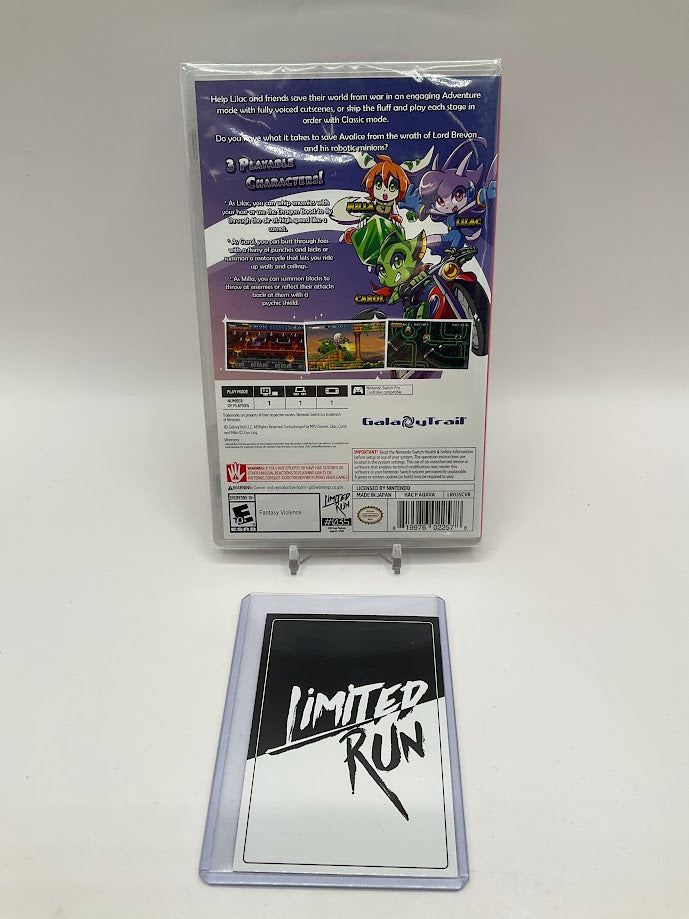 Freedom Planet Nintendo Switch Sealed