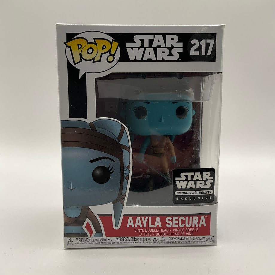 Aayla Secura Funko Pop! Star Wars #217 Smuggler's Bounty