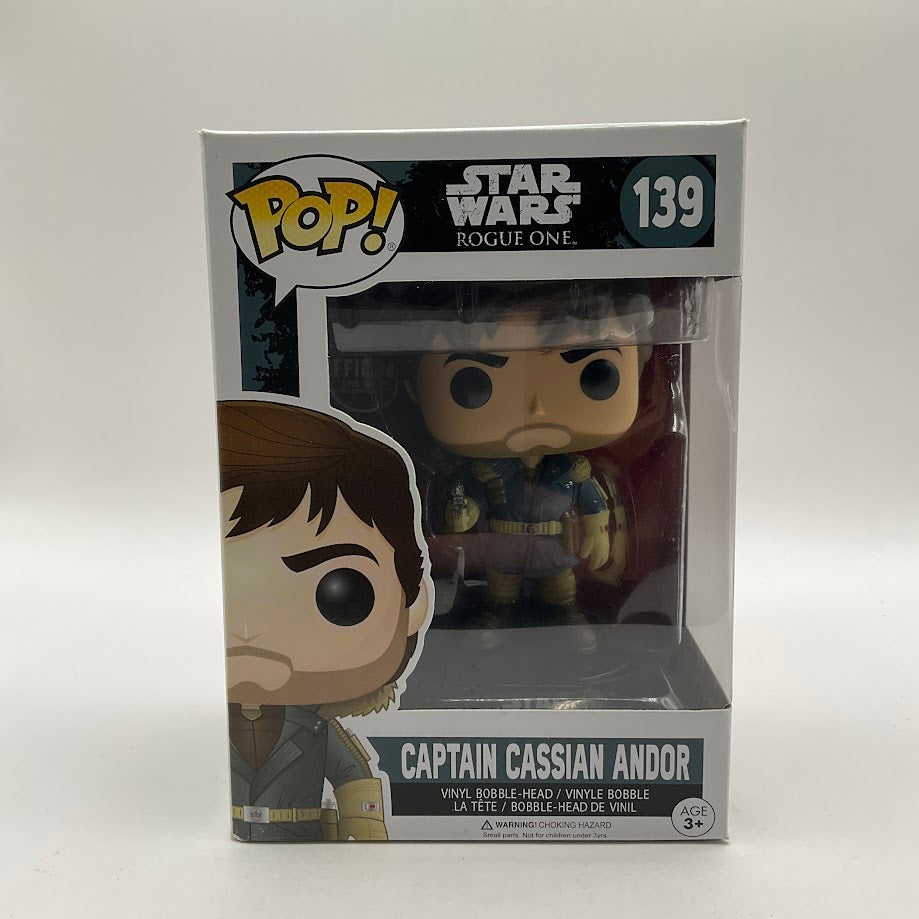 Captain Cassian Andor Funko Pop! Star Wars Rogue One #139