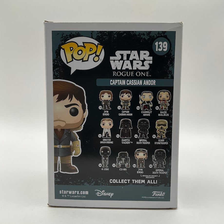 Captain Cassian Andor Funko Pop! Star Wars Rogue One #139