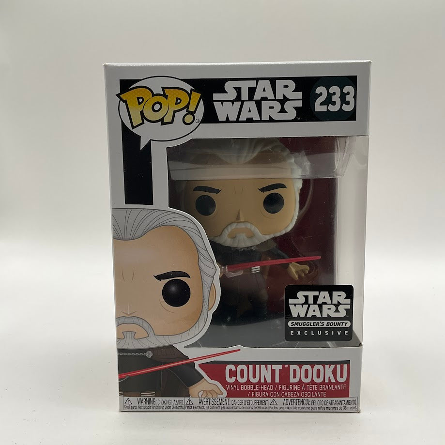 Count Dooku Funko Pop! Star Wars #233 Smuggler's Bounty