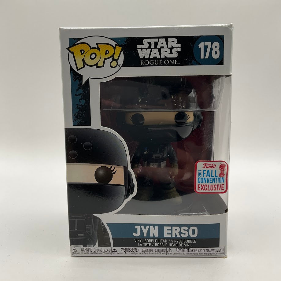 Jyn Erso Funko Pop! Star Wars Rogue One #178 2017 Fall Convention