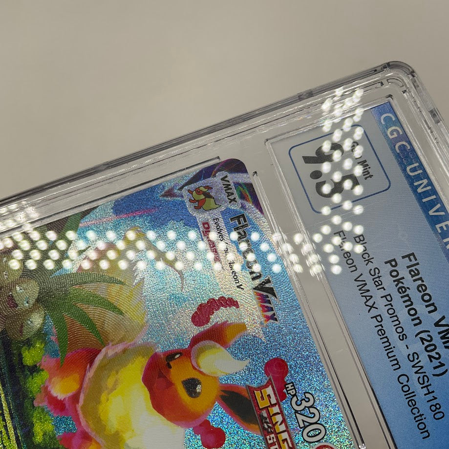 Flareon VMAX Pokemon Black Star Promo Premium Collection CGC 9.5