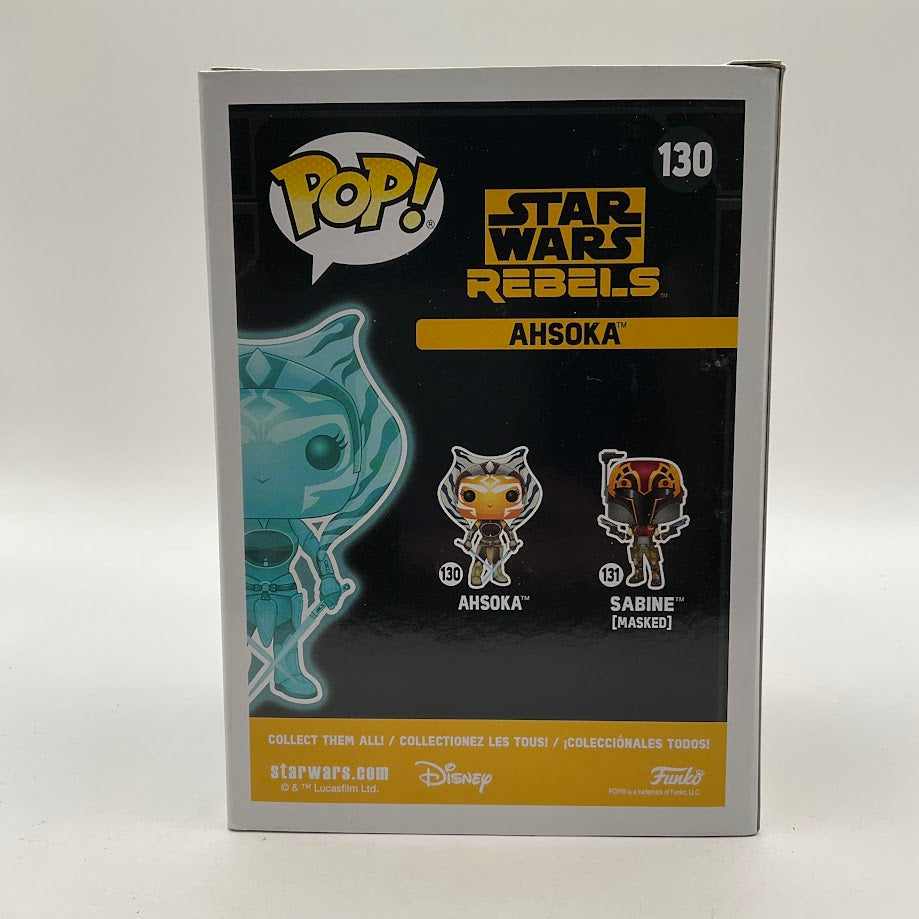 Ahsoka Funko Pop! Star Wars Rebels #130 GITD LA Comic Con