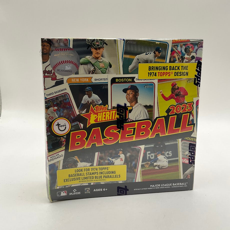 2023 Topps Heritage Baseball Mega Box (Blue Parallels)