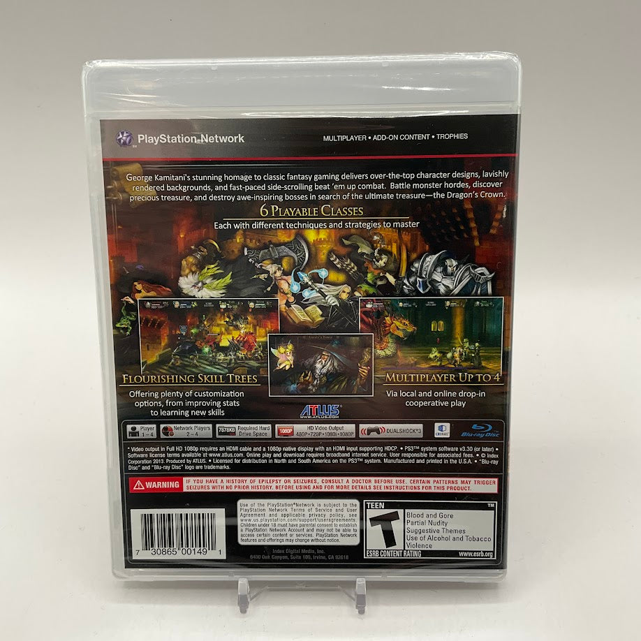 Dragon's Crown Playstation 3 Sealed