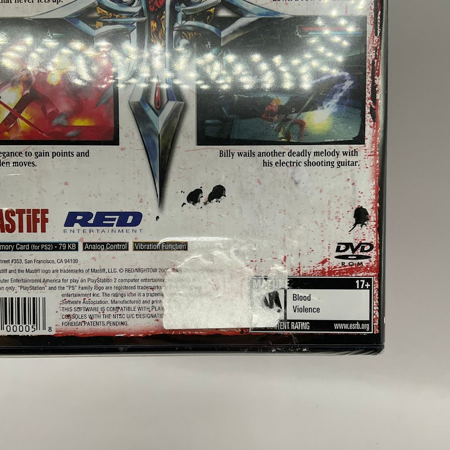 Gungrave Overdose Playstation 2 Sealed