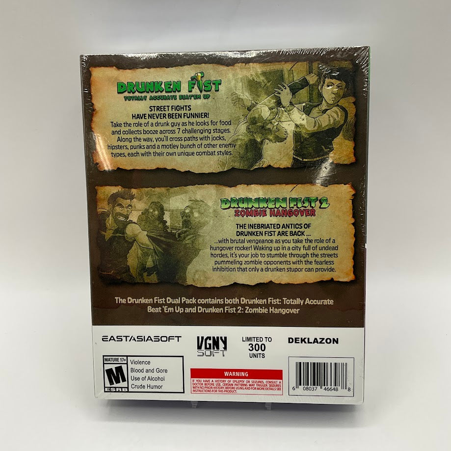 Drunken Fist Dual Pack Playstation 5 Sealed