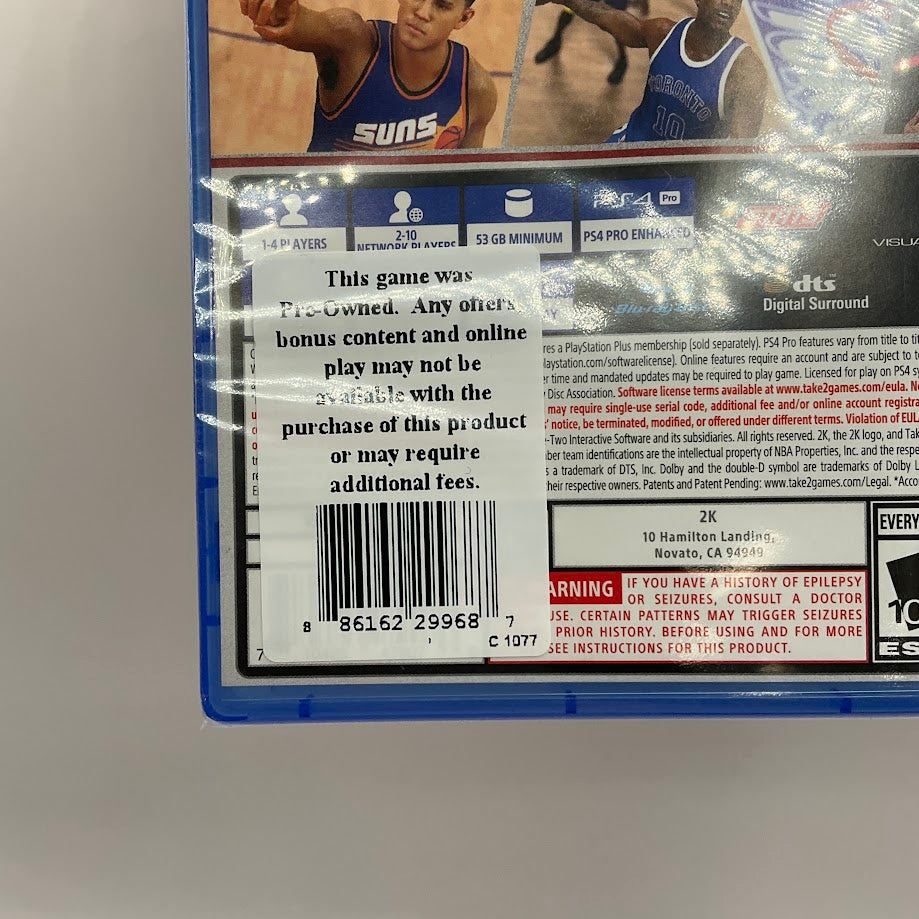 NBA 2K18 Playstation 4 Sealed