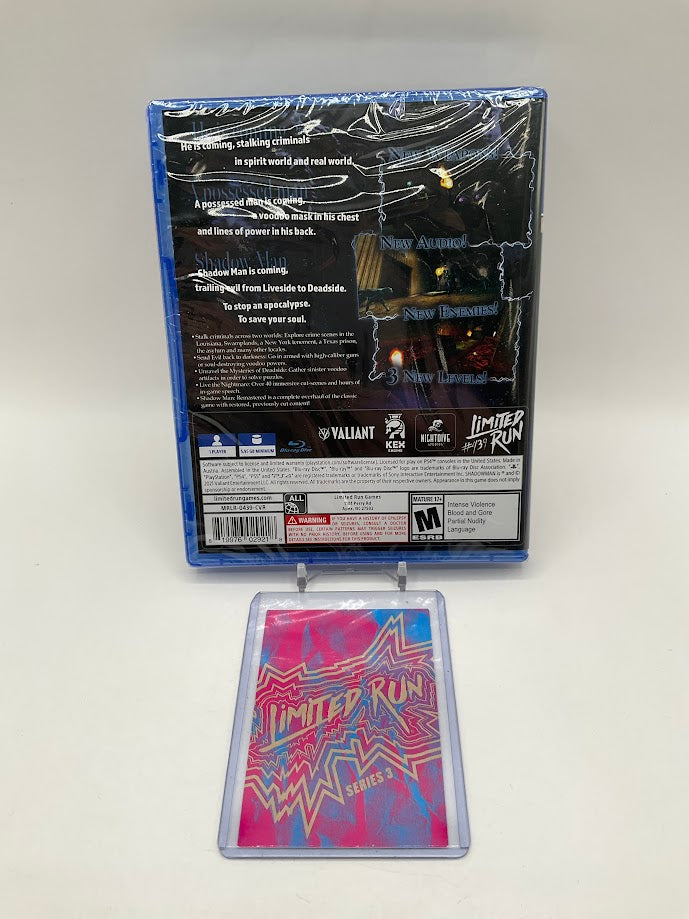 Shadow Man Remastered Playstation 4 Sealed