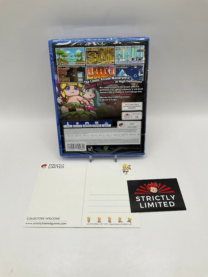 Wonder Boy Returns Playstation 4 Sealed