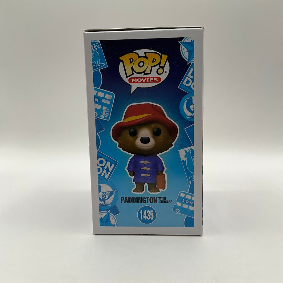 Paddington with Suitcase Funko Pop! Movies #1435 Flocked Amazon