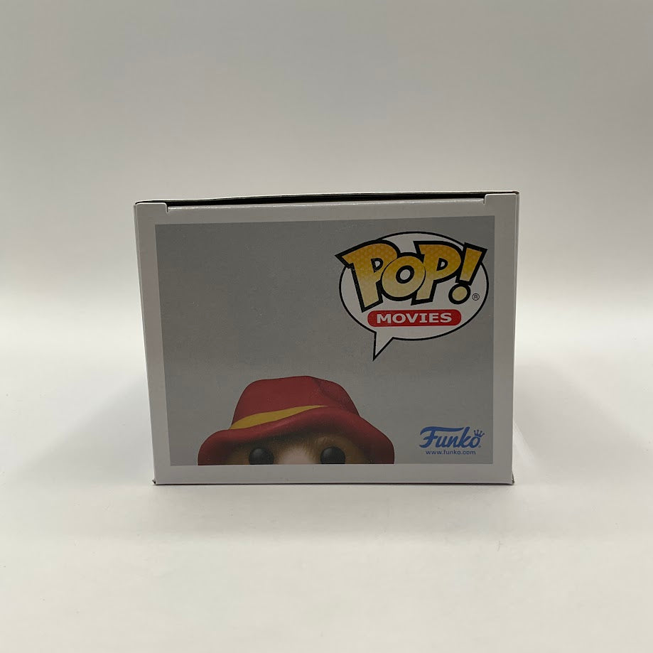 Paddington with Suitcase Funko Pop! Movies #1435 Flocked Amazon