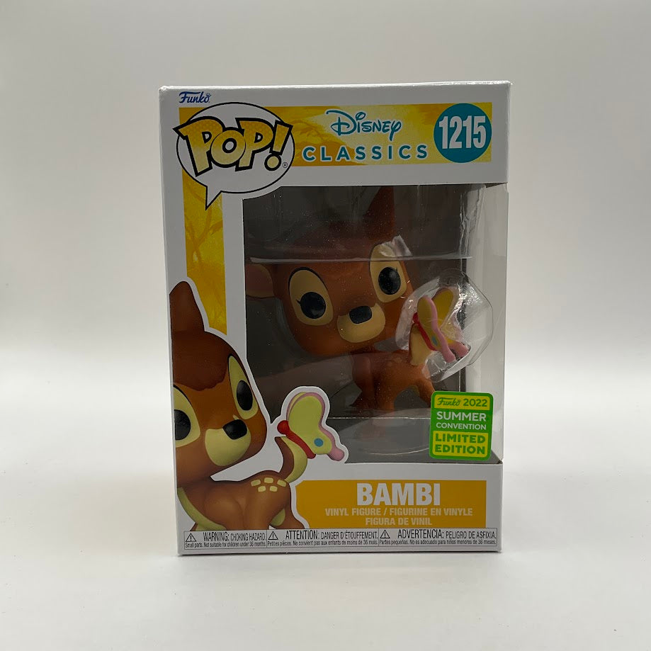 Bambi Funko Pop! Disney Classics #1215 2022 Summer Convention