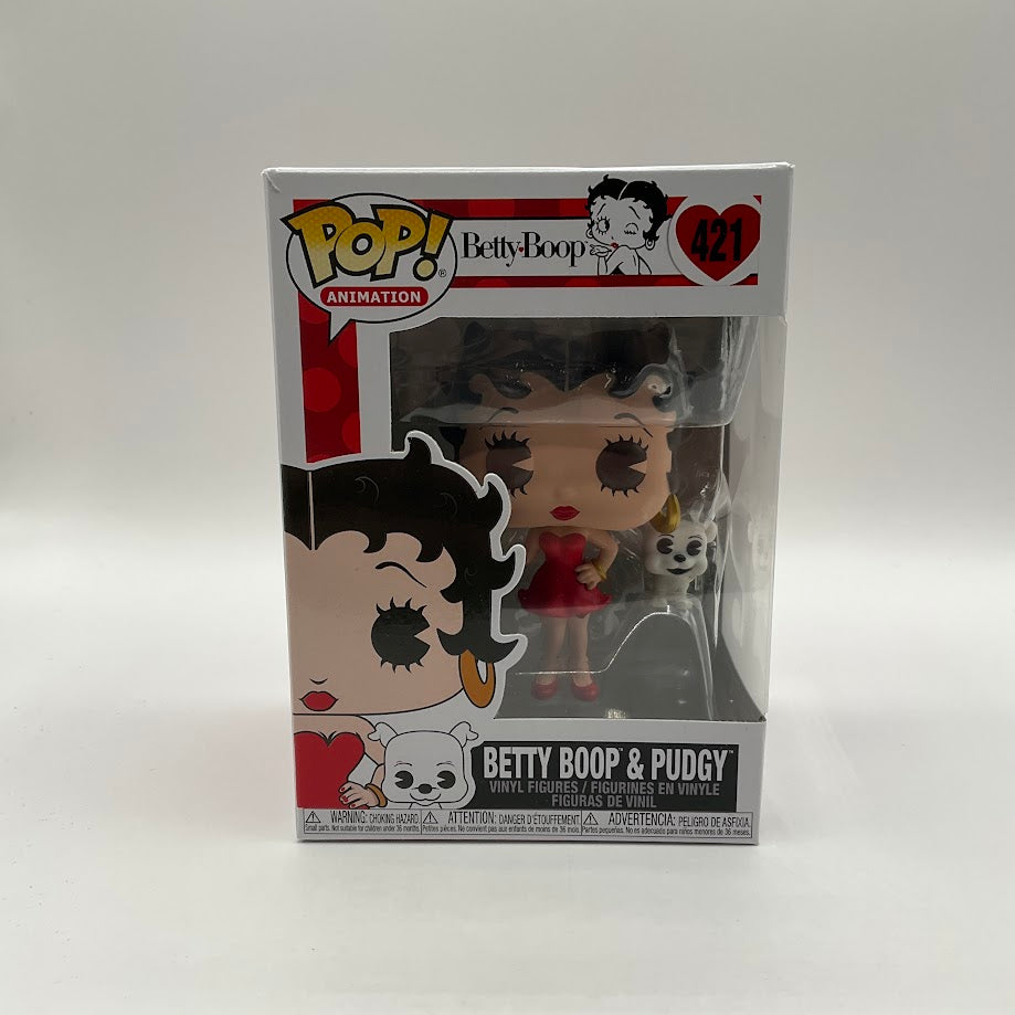 Betty Boop & Pudgy Funko Pop! Animation #421