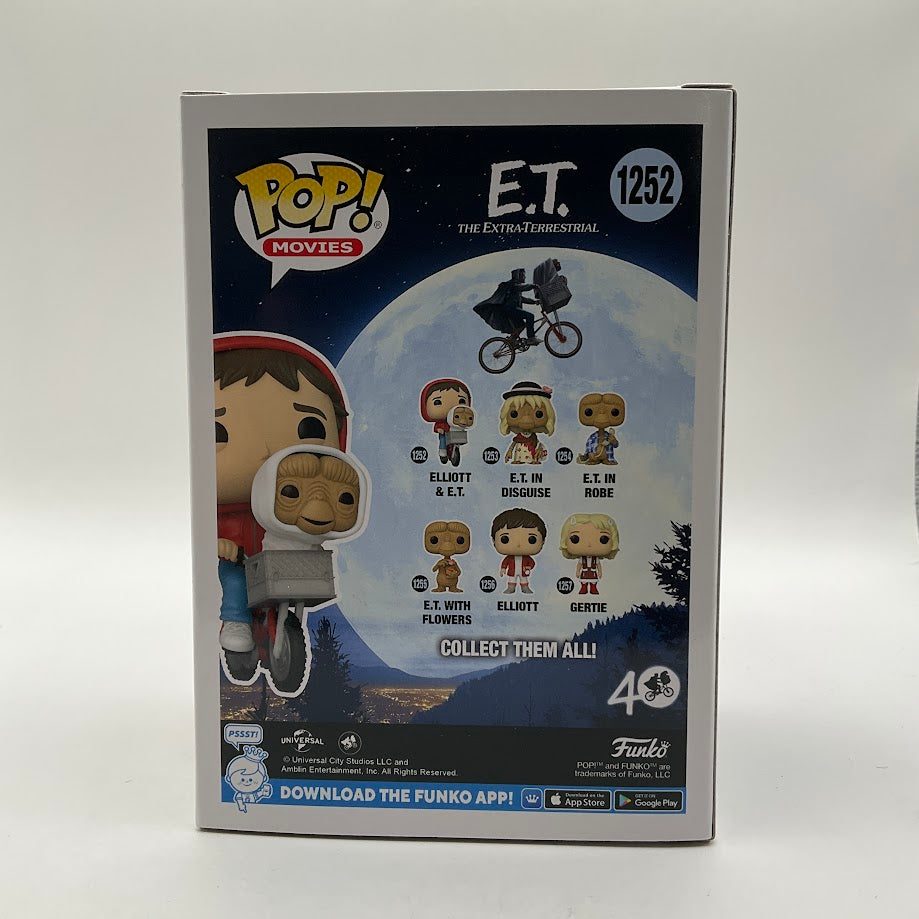 Elliott & ET Funko Pop! The Extra-Terrestrial #1252