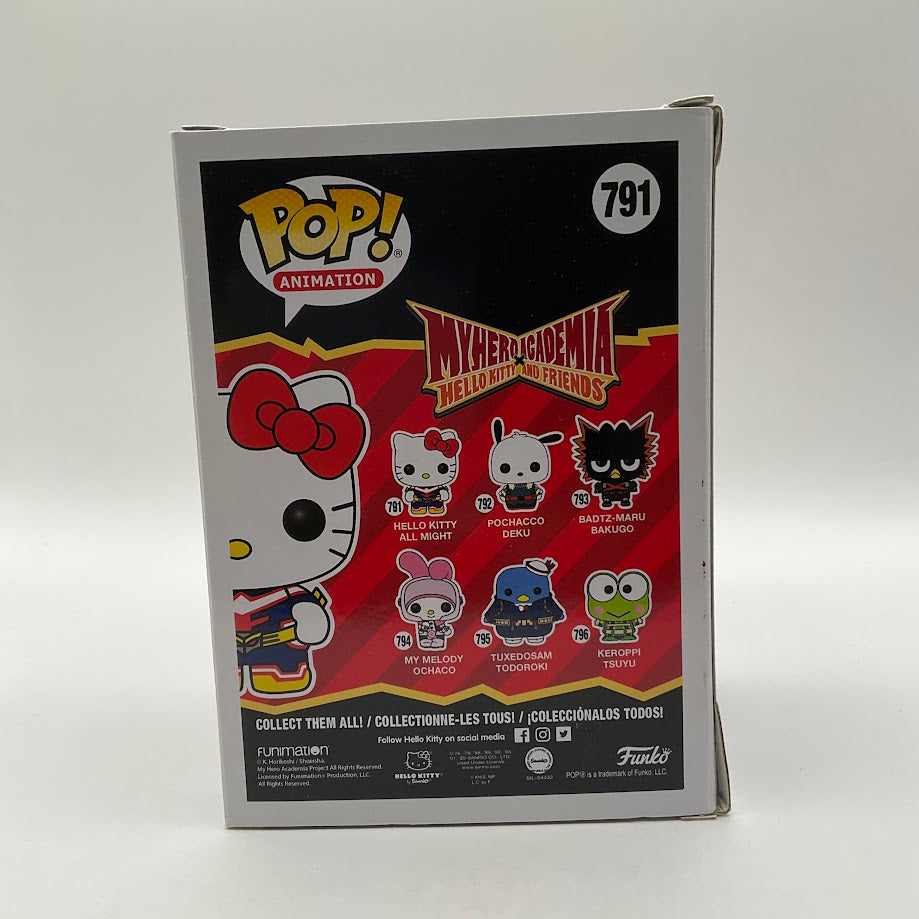 Hello Kitty All Might Funko Pop! My Hero Academia x Hello Kitty & Friends #791