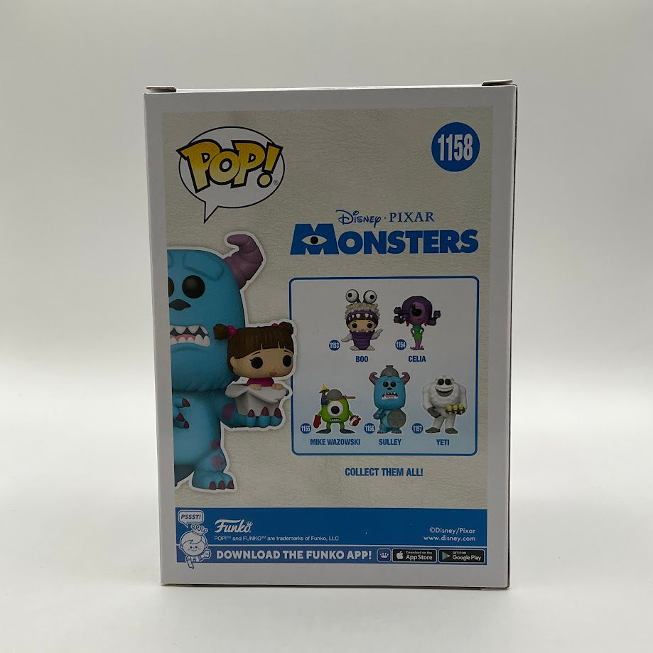Sulley with Boo Funko Pop! Monsters Inc #1158 Funko Exclusive