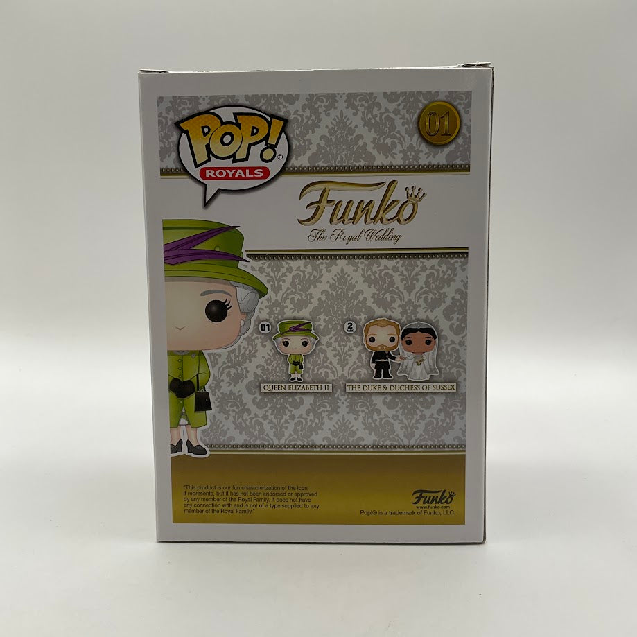 Queen Elizabeth II (Green) Funko Pop! Royals #01