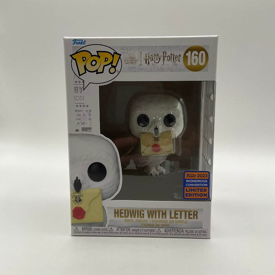 Hedwig with Letter Funko Pop! Harry Potter #160 2023 Wondrous Convention