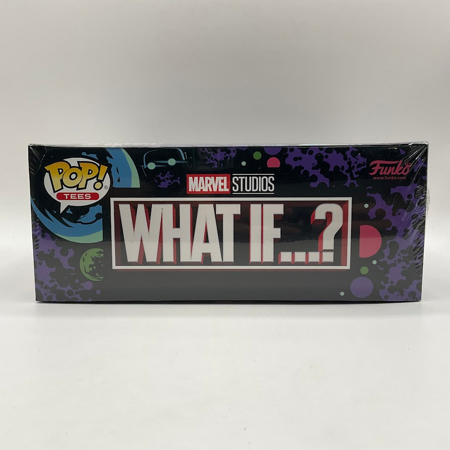Infinity Killmonger Funko Pop! & Tee What If...? Target Exclusive Size XL