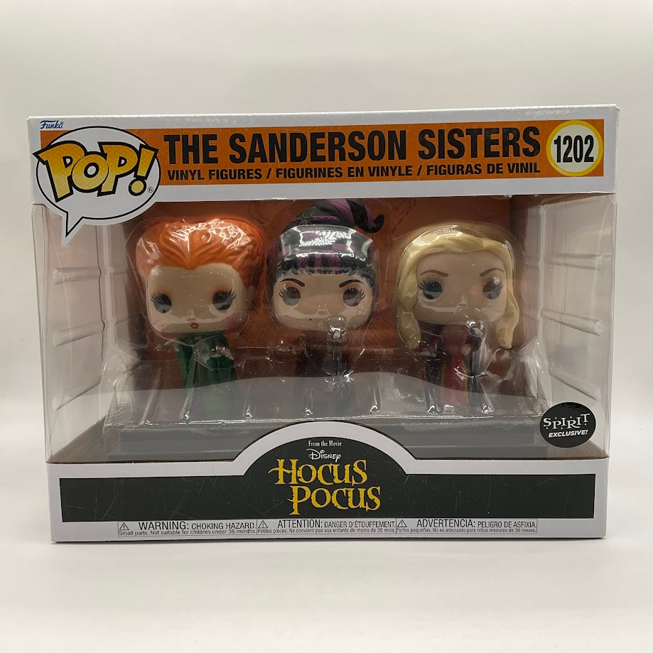 The Sanderson Sisters Funko Pop! Hocus Pocus #1202 Spirit Exclusive