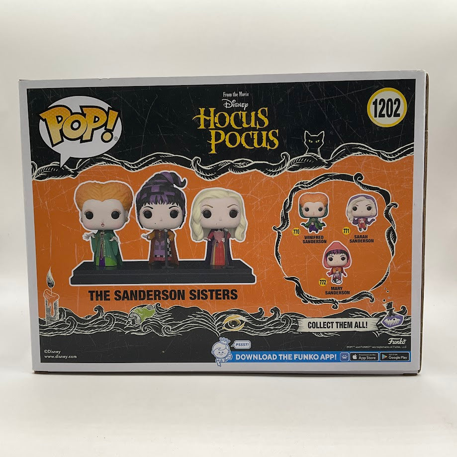 The Sanderson Sisters Funko Pop! Hocus Pocus #1202 Spirit Exclusive