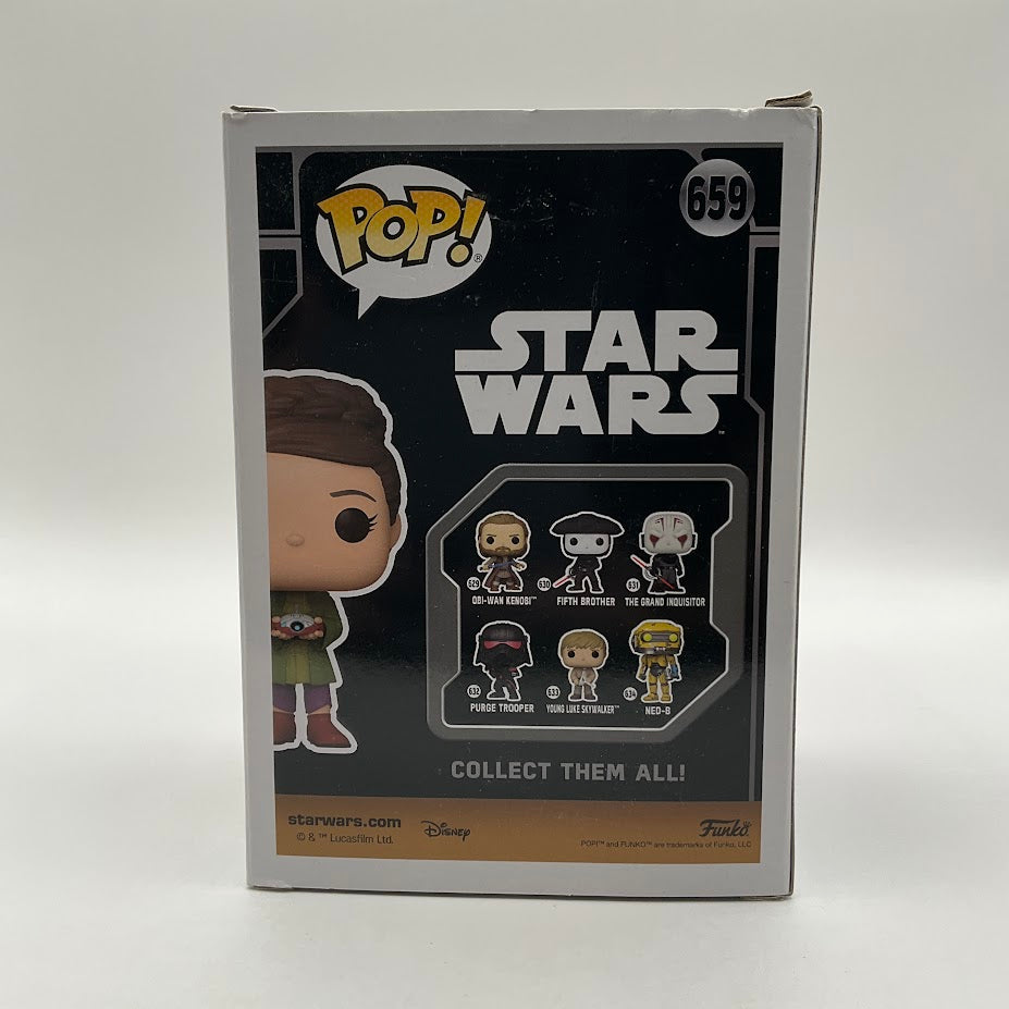 Young Leia with Lola Funko Pop! Star Wars #659 2023 Summer Convention