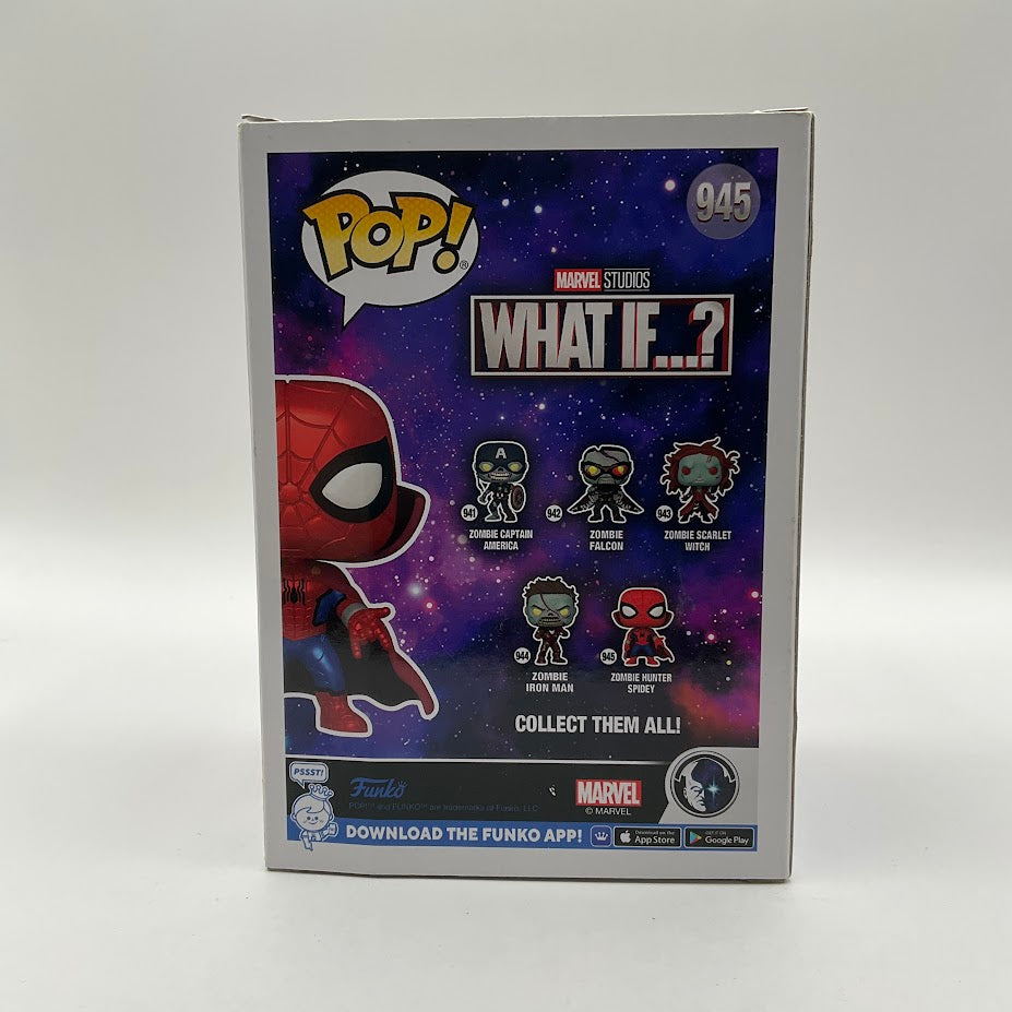Zombie Hunter Spidey Funko Pop! What If...? #945 Walmart Exclusive