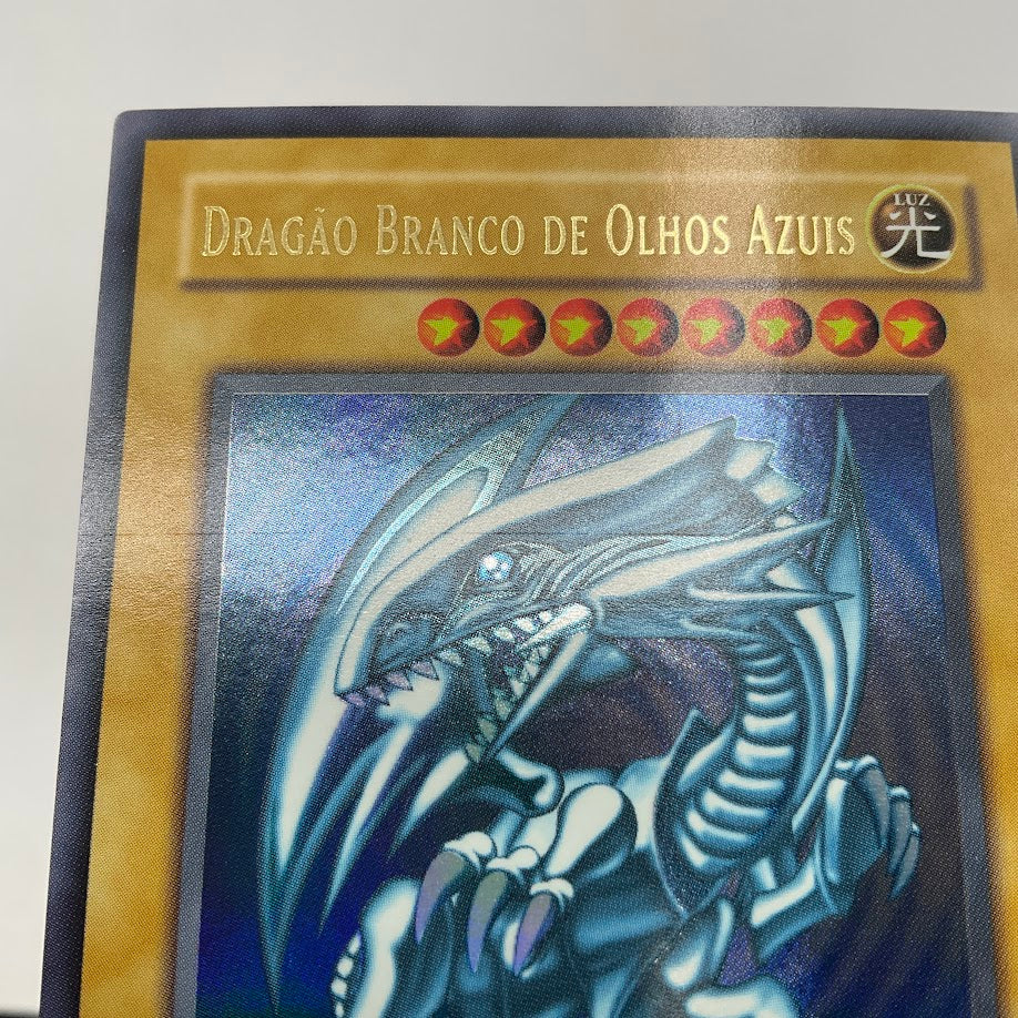 Blue-Eyes White Dragon Yu-Gi-Oh! Ultra Rare 1st Edition Porteugese DIK-P001 #3