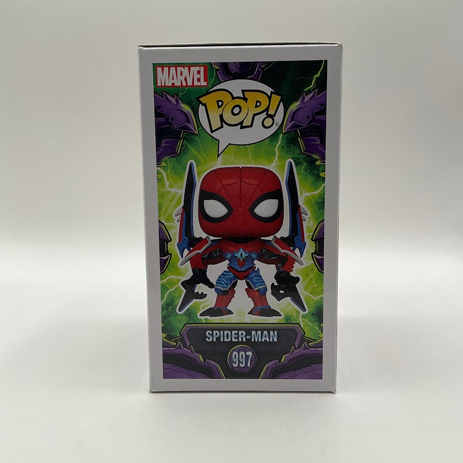 Spider-Man Funko Pop! Mech Strike Monster Hunters #997 Walmart Exclusive